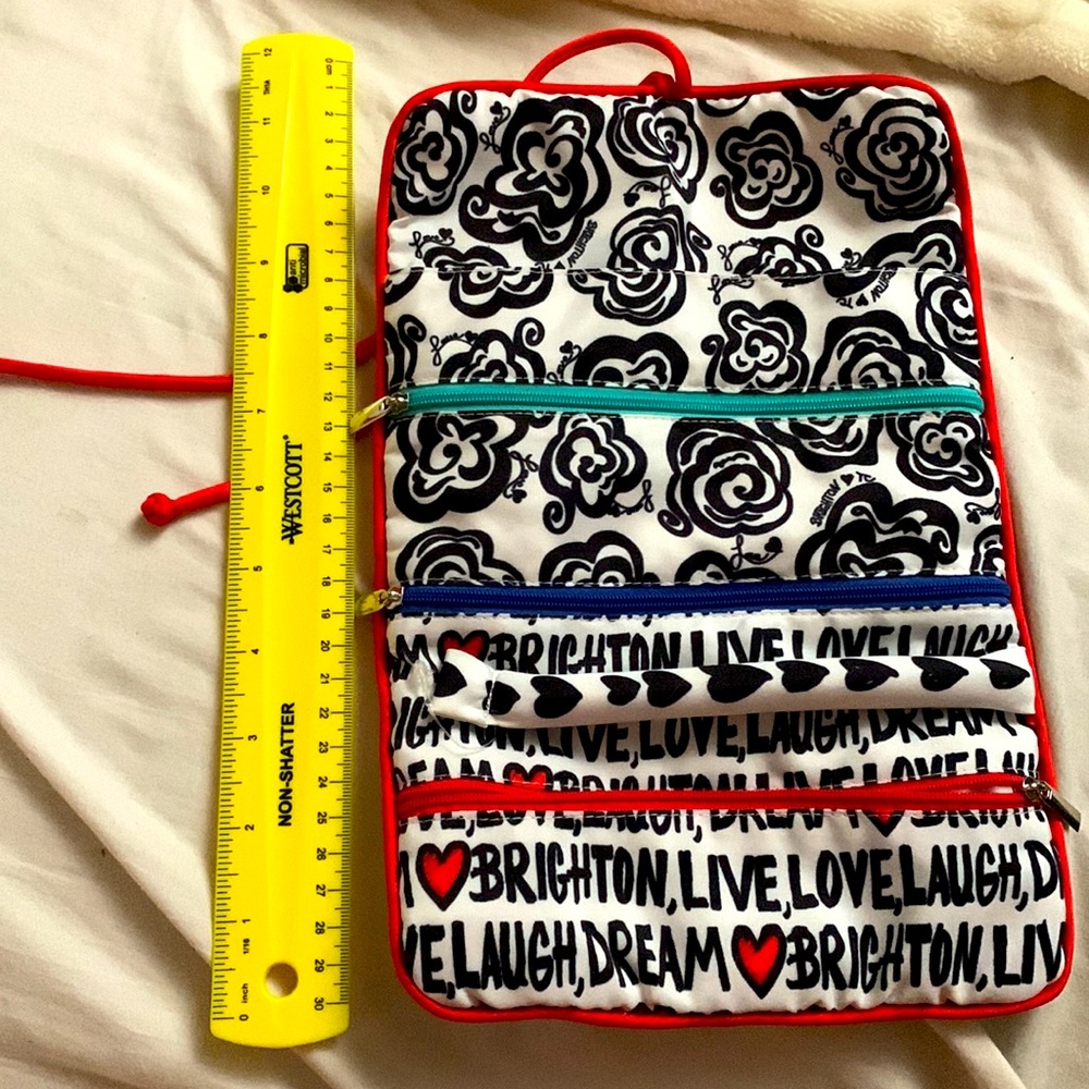 Brighton jewelry holder traveling pouch - Picture 2 of 4